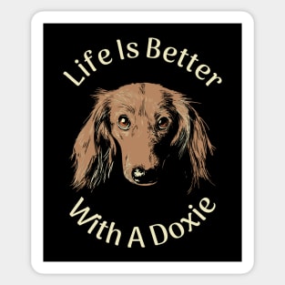 Doxie Daschund Lover Sticker